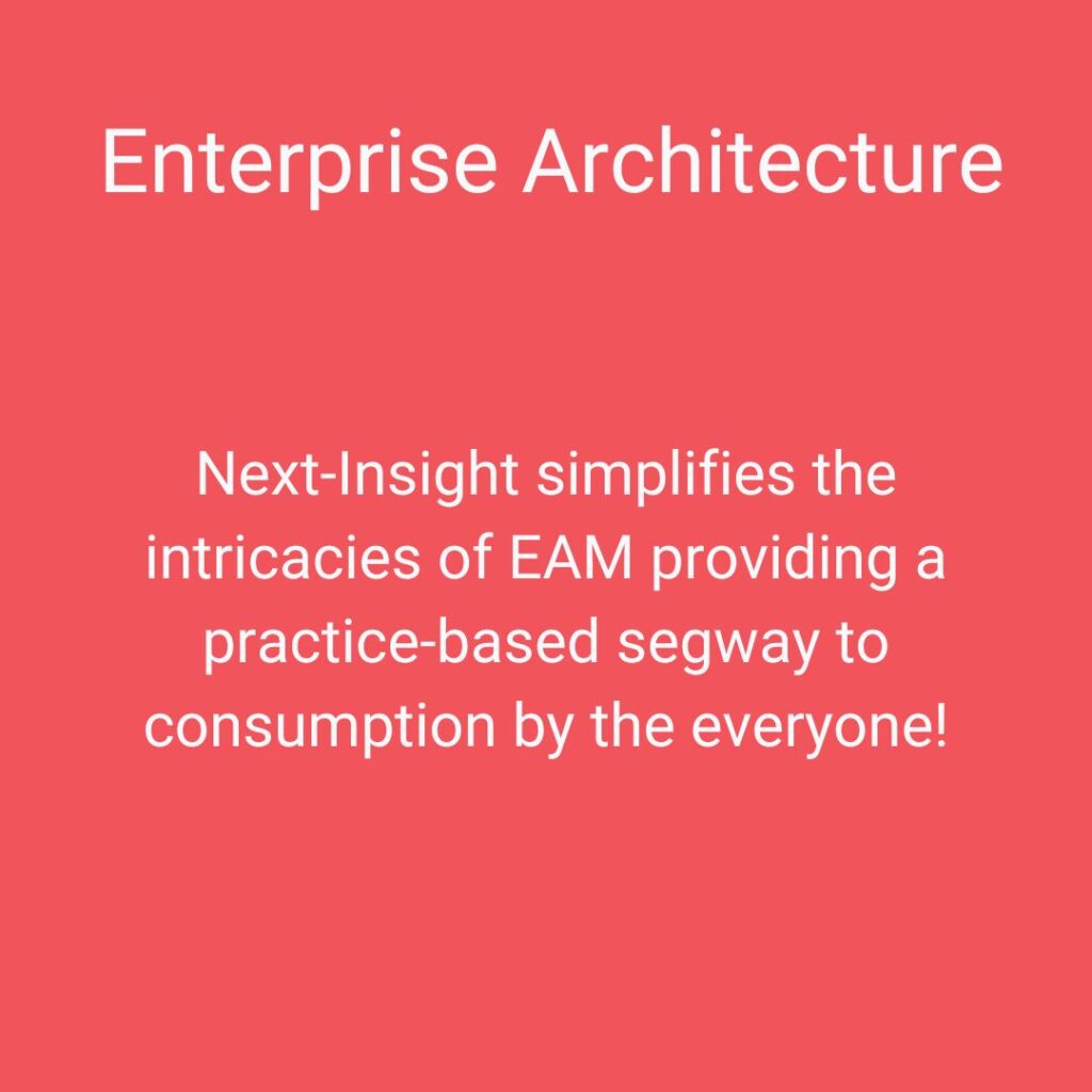 EAM is best solved using Next-Insight